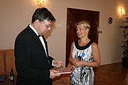 30. června 2010 - Ministr pro evropské záležitosti Juraj Chmiel v Českém Krumlově