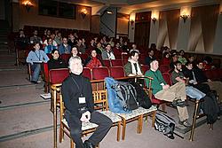 11. ledna 2010 - Workshop o molekulární evoluci (konference v Městském divadle v Českém Krumlově)