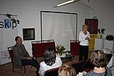 17. května 2012 - Místostarostka Jitka Zikmundová promlouvá na setkání Svazu knihovníků a informačních pracovníků České republiky, foto: Mgr. Filip Putschögl