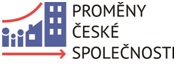 Logo Proměny české společnosti