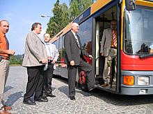 V červenci začne jezdit v Českém Krumlově na okružní lince nízkopodlažní autobus 