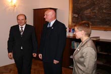 Audience ministrů zemědělství na českokrumlovské radnici 