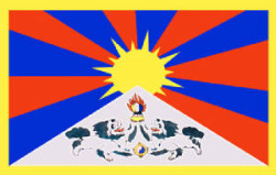 Tibetská vlajka, zdroj: www 