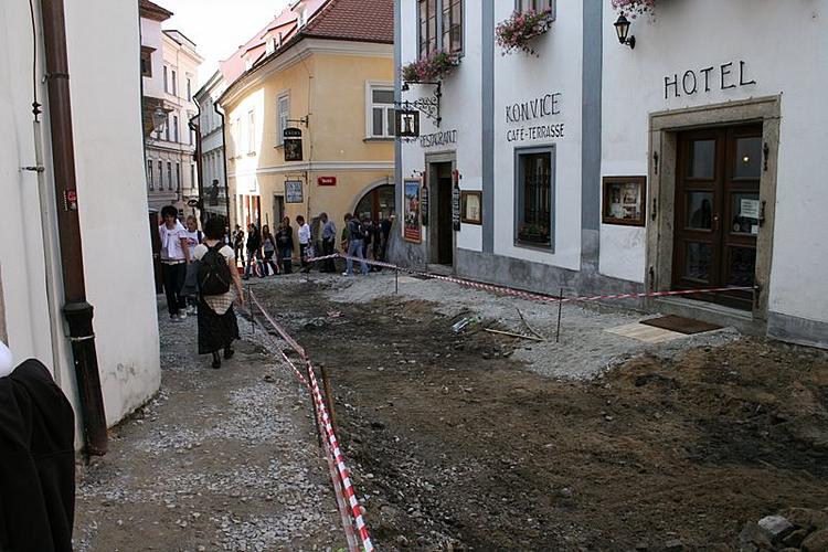 Rekonstrukce Horní ulice, foto: Jitka Augustinová