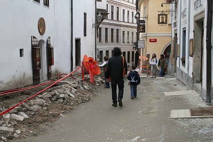Rekonstrukce Horní ulice, foto: Jitka Augustinová