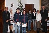 Talentovaná mládež na radnici - předání ocenění, foto: Jitka Augustinová 