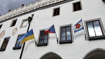 ukrajinská vlajka, zdroj: oKS