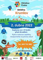 Ukliďme Krumlov 2022, zdroj: oKS