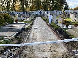 Rekonstrukce hřbitova, zdroj: oks
