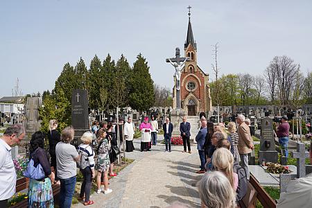 Zrekonstruovaný hřbitov v Českém Krumlově byl slavnostně otevřen a vysvěcen, zdroj: Tomáš Kasal (3/6)