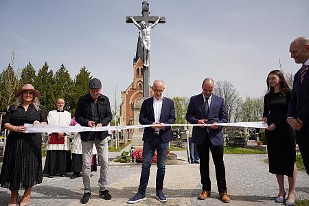 Zrekonstruovaný hřbitov v Českém Krumlově byl slavnostně otevřen a vysvěcen, zdroj: Tomáš Kasal (4/6)