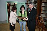 9. listopadu 2009 - Návštěva Slovinského velvyslance v Českém Krumlově, foto: Vendula Nováková