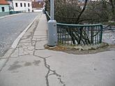 Most u kina na Špičáku - před rekonstrukcí, foto: Archiv město Český Krumlov
